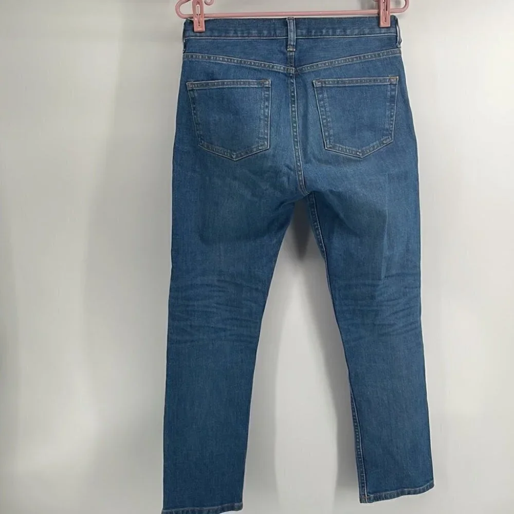 EVERLANE medium wash slim fit jeans 98% cotton sz 26 regular